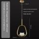 Creative Single-Head Copper Bedside Pendant Lamp For Balcony Hallway And Bedroom