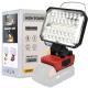 LED Work Light Cordless For Milwaukee M18 18V Battery USB Port Outdoors Lamp