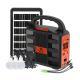 Solar Generator With Bluetooth Black And Orange