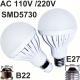 6-Pack Hot Sale LED Bulbs E27xB22,110Vx220V Universal, Ultra Bright, Energy-Saving, No Flicker, Eye-Care, Long Lifespan, Perfect For HomexOfficeX Commercial Use, Global Bestseller, Fast Shipping, Prem