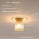 Creative Personalized Crystal Ceiling Light Hallway Light Balcony Flush Mount Light