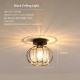 Creative Personalized Crystal Ceiling Light Hallway Light Balcony Flush Mount Light