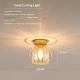 Creative Personalized Crystal Ceiling Light Hallway Light Balcony Flush Mount Light
