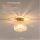 Creative Personalized Crystal Ceiling Light Hallway Light Balcony Flush Mount Light