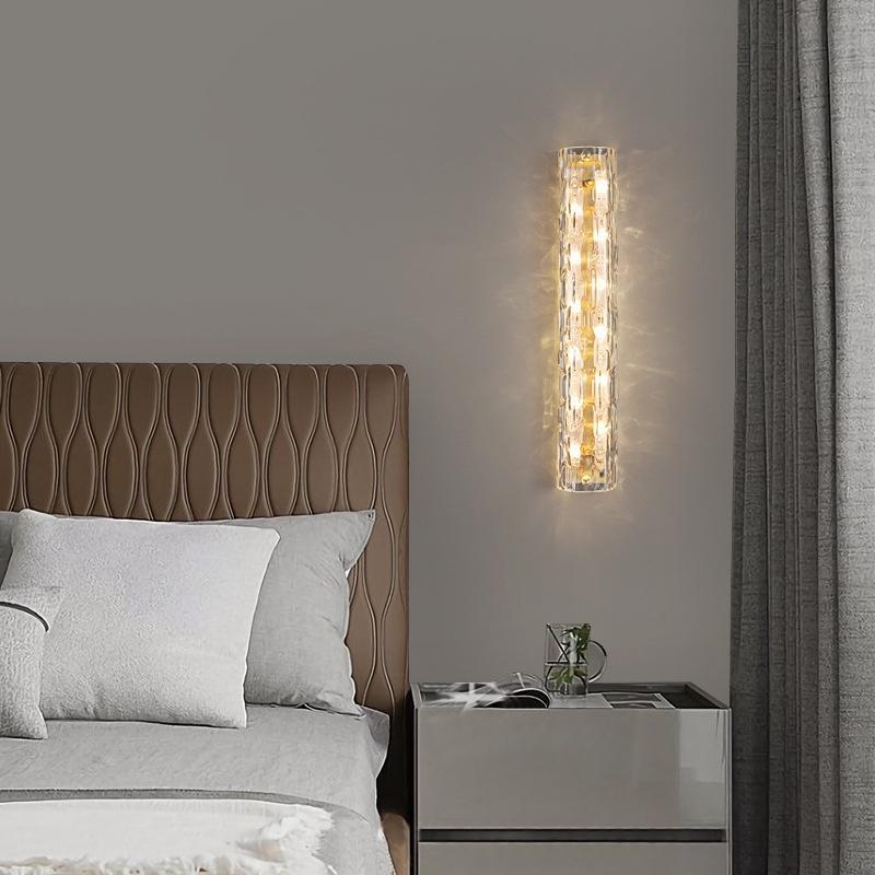 Long Stylish And Minimalist Bedroom Wall Sconce