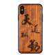 Compatible with Apple , Wooden phone case