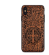 Compatible with Apple , Wooden phone case