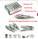 Household nail clippers-flat mouth size 6.9 cm-1 pack - Option1