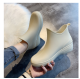 Trendy Rain Boots Mens Short Tube Non-slip Waterproof Shoes