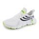 Korean Popcorn Rubber Combination Bottom Stretch Fly Woven Sports Shoes