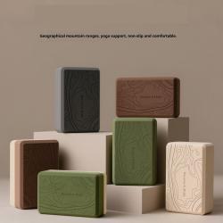 Home Use Adult Color-block Yoga Bricks For Womens Fitness