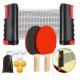 Table Tennis Net Stand Portable Free-Standing Heavy-Duty Material