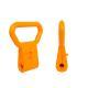 Fitness Kettlebell Dumbbell Handle Single-hole  Plate Grip Clamp