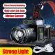 LED Stirnlampe Super Hell 60000LM USB Wiederaufladbar Bewegungssensor Kopflampe