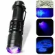3Modes Mini Portable UV Ultra Violet LED Flashlight Purple Blacklight Torch Lamp Light