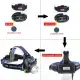 Super Bright 9900000LM Rechargeable Headlamp LED Headlight Head Torch Flashlight
