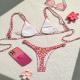 Beach Bikini European And American Style Lace-up Swimsuit New Style