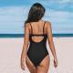 Womens Sexy Hollow-Out One-Piece Swimsuit With Open Back Bikini