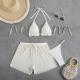 Sexy Bikini Three-Piece Set Womens Swimsuit With Special Fabric