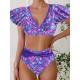 Womens Two-Piece Sexy Minimalist Swimsuit Set