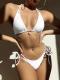 Sexy String Form-fitting Two-piece Swimsuit