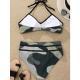 Fashionable Camo-Print Womens Two-Piece Bikini Swimsuit