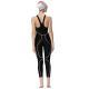 One-piece Silk Quick-drying Fabric Professional Training Competition Long Swimsuit