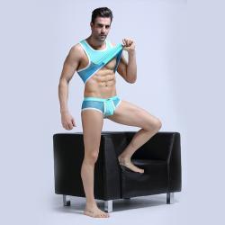 Mens Vest Mesh Ultra-thin Sports And Leisure Fitness Base
