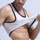 Mens Vest Mesh Ultra-thin Sports And Leisure Fitness Base
