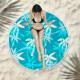 Fringed beach towel round bath towel beach towel