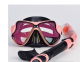 Snorkeling Sambo Set Full Dry Snorkel Large Frame Anti-fog Myopia Goggles Swimming Equipment Mask