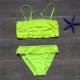 Childrens Bikini Swimsuit Multilayer Ruffle Bikini Girls Wear