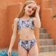 Bikini Tie-dye Printing Training Speed Swimming Pool Hot Spring Split Swimsuit
