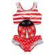 Baby Girls Swimwear Watermelon Swimsuit Swimming Beach Bathing Bikini Cute Summer One-piece Swimming Costume