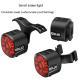 Intelligent Induction Brake Taillight Road Mountain Bike Warning Safety Light
