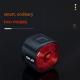 Intelligent Induction Brake Taillight Road Mountain Bike Warning Safety Light