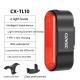 Intelligent Induction Brake Taillight Road Mountain Bike Warning Safety Light
