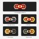 Remote Control Turn Signal Taillight USB Charging Waterproof
