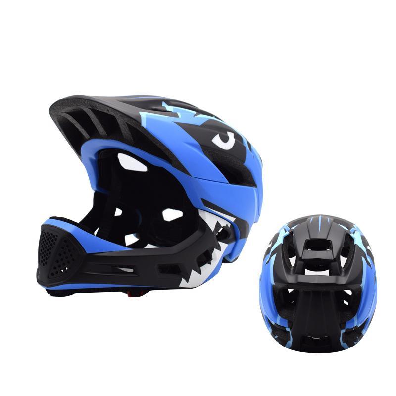 Childrens Balance Bike Helmet Bicycle Riding Sports Protective Gear Sliding Scooter Full Face Helmet