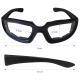 Cycling Sunglasses Chopper Outdoor Sports Glasses For Men Wrap Around UV400 Protection For Fishing Driving Glasses Wind Resistant Clear Yellow Gray Lens 3 Pack