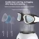 Non-tightening Face Leak-proof Professional Competition Training Swimming Goggles Unisex