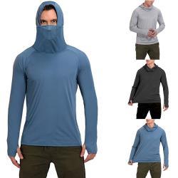 European And American Mens Breathable Light Sun Protection Clothing In Summer