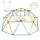 10FT Climbing Dome For Kids Jungle Gym Apply To Park Dome Climber With Swing Playground Equipment,Blue