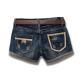 Loose Large Size Side Zipper Hole, Low-Waist WomenS Hot Pants, Wide-Legged Thin