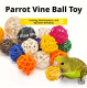 Parrot Wood Rattan Ball-3cm White Rattan Ball-1 pack - Option1