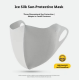 Sunscreen mask-light gray-1 piece - Option1
