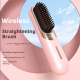 Straight hair comb-ck77 model-pink-ABS-1 piece - Option1