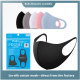 3D 3D sunscreen ice silk mask-black-bag-1 piece - Option1