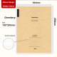 Student homework notebook-horizontal line-EVA+ cowhide-1 copy - Option1
