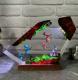 Dragon And Castle Handmade Resin Lamp